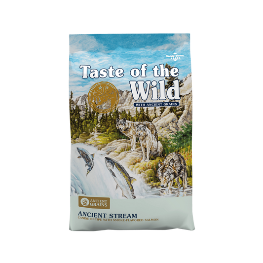 Taste of The Wild Ancient Stream Canine Recipe with Smoke-Flavored Salmon