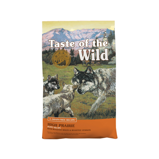 Taste of The Wild High Prairie Puppy Recipe with Roasted Bison & Roasted Venison