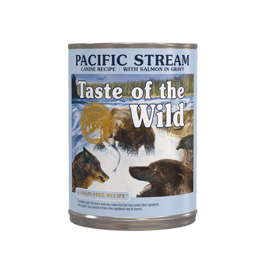 Taste of The Wild Pacific Stream Canine Recipe with Salmon in Gravy Wet Dog Food