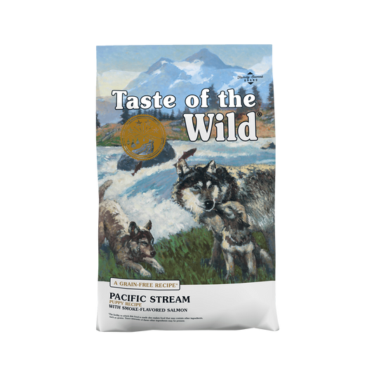 Taste of The Wild Pacific Stream Puppy Recipe with Smoke-Flavored Salmon