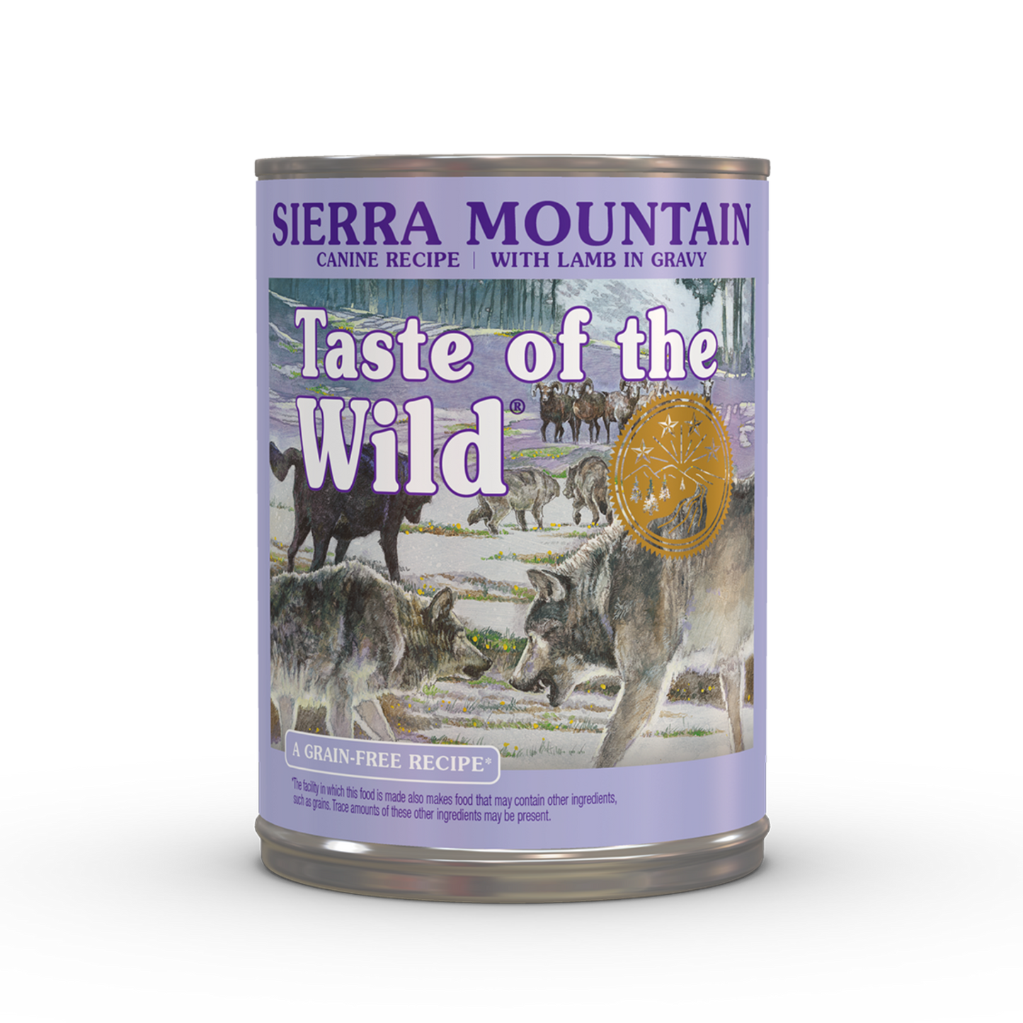 Taste of The Wild Sierra Mountain Canine Recipe with Lamb in Gravy