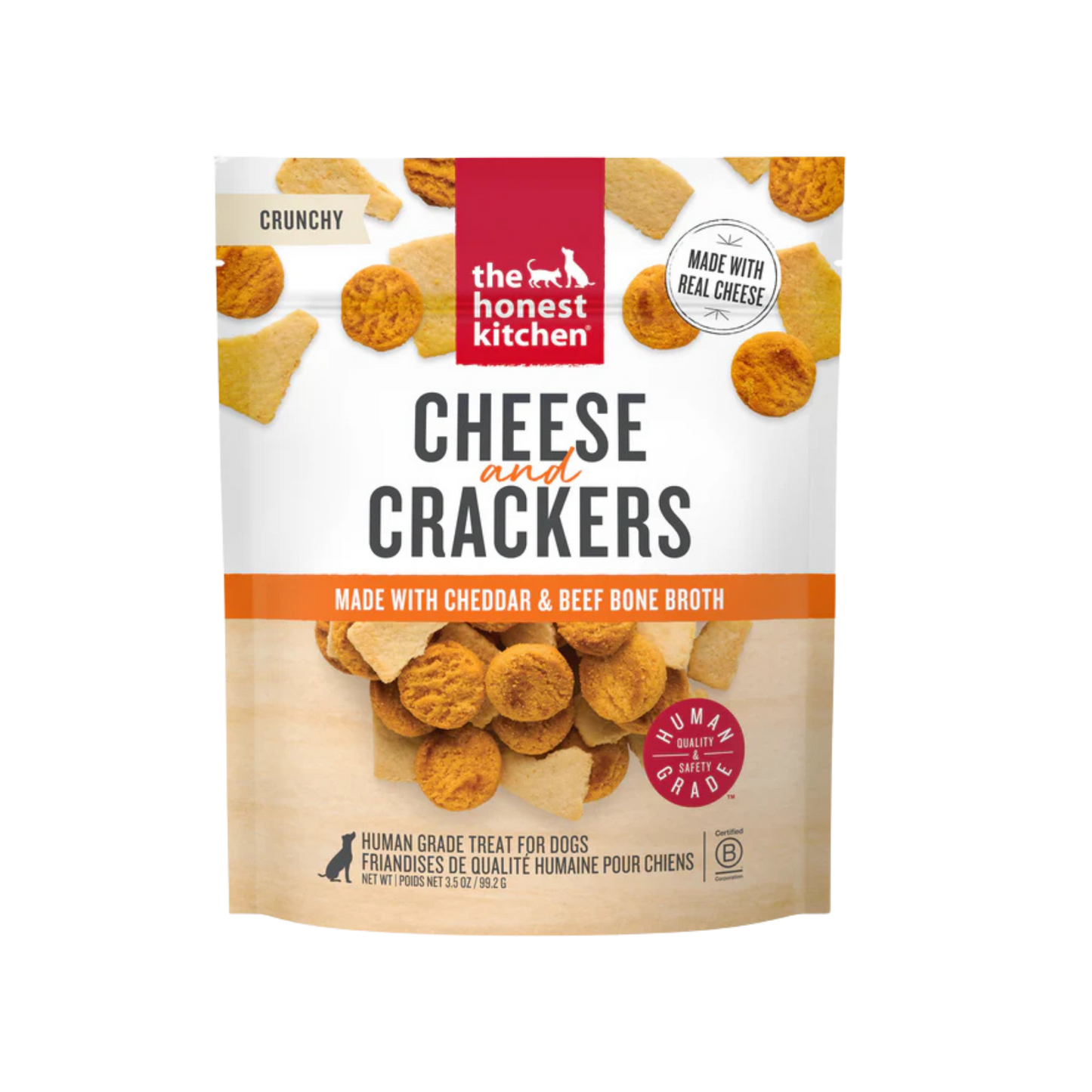 The Honest Kitchen Cheese and Crackers Dog Treats