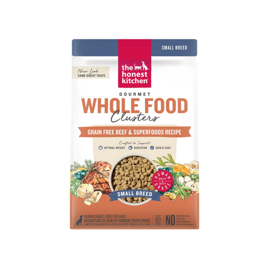 The Honest Kitchen Grain Free Beef Clusters for Small Breeds Dry Dog Food
