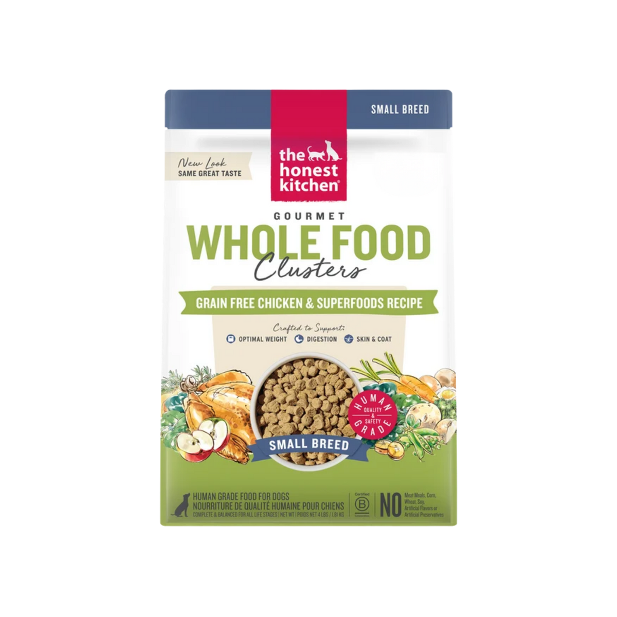 The Honest Kitchen Grain Free Chicken Clusters for Small Breeds