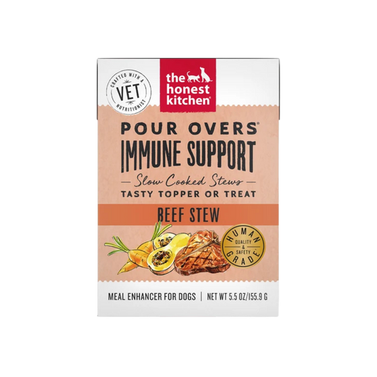 The Honest Kitchen Immune Support Functional Pour Overs Beef Stew Topper, 5.5oz
