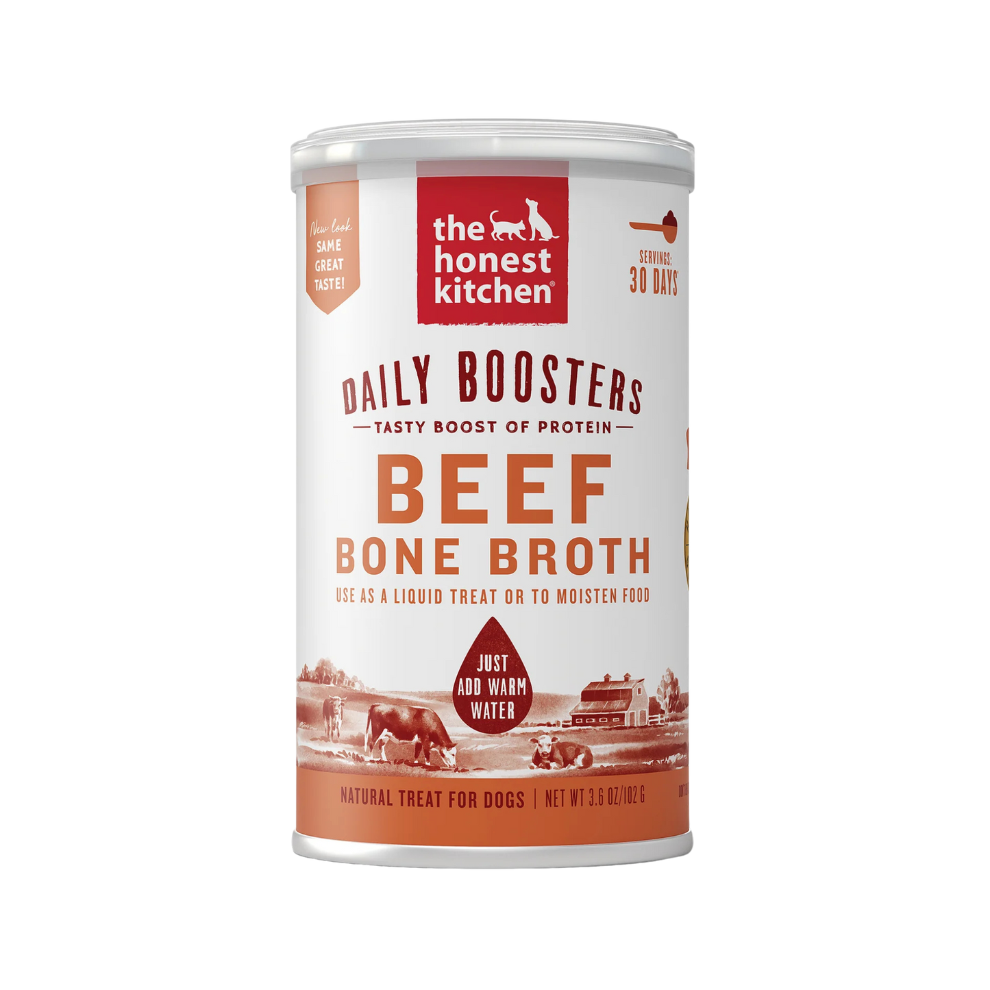 The Honest Kitchen Instant Beef Bone Broth with Turmeric