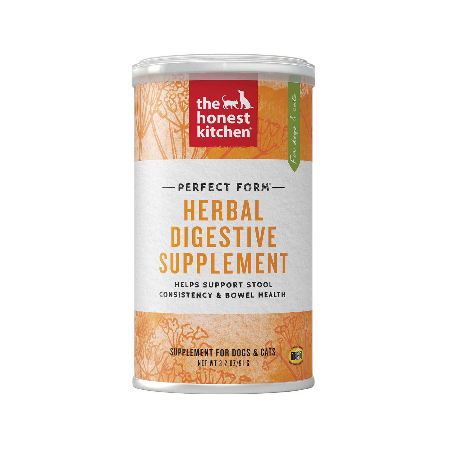 The Honest Kitchen Perfect Form Herbal Digestive Supplement for Dogs & Cats