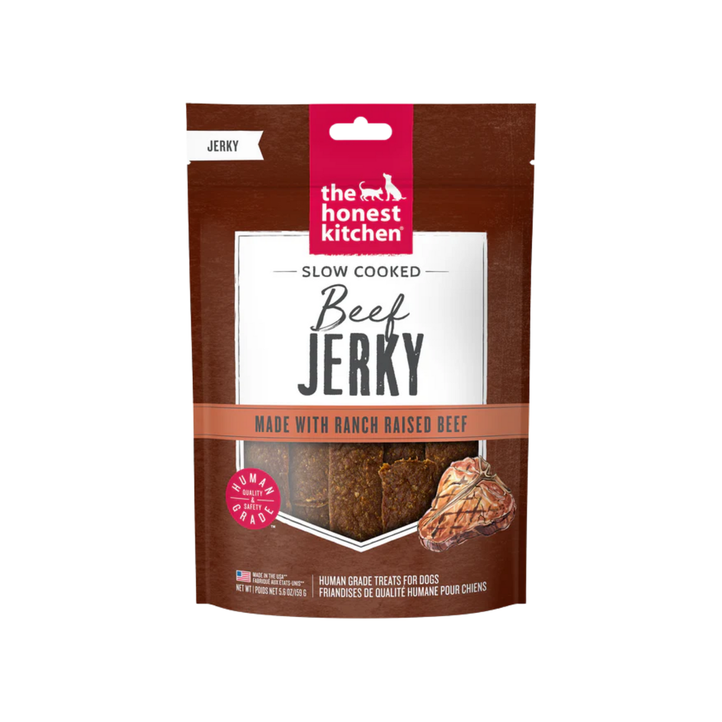 The Honest Kitchen Slow Cooked Beef Jerky Chews