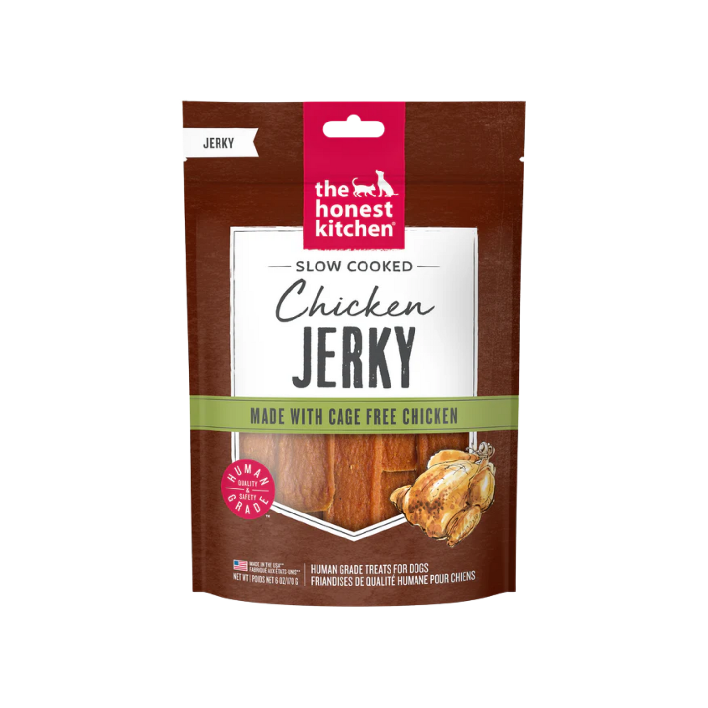The Honest Kitchen Slow Cooked Chicken Jerky Chews