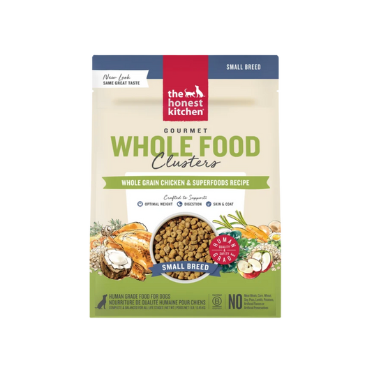 The Honest Kitchen Whole Grain Chicken Clusters for Small Breeds Dry Dog Food