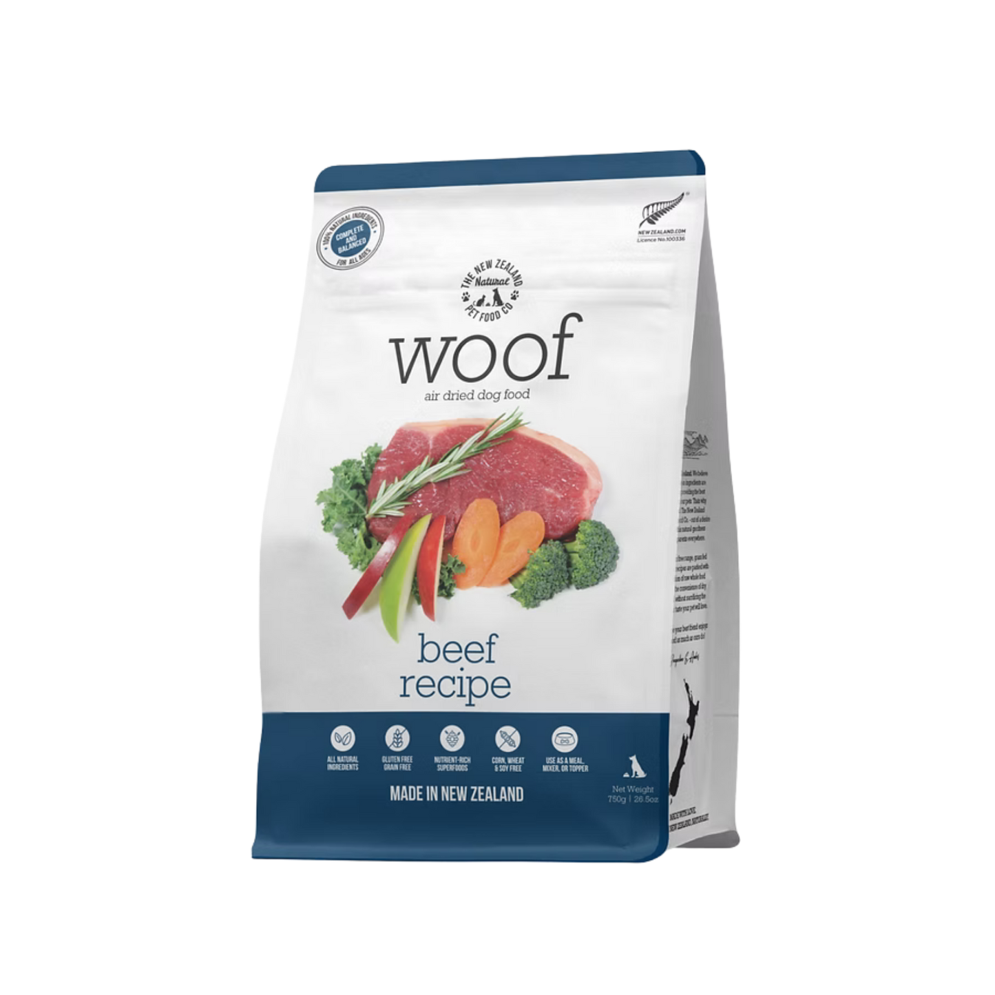 The New Zealand Natural Pet Food Co. Air-Dried Beef Recipe Dog Food