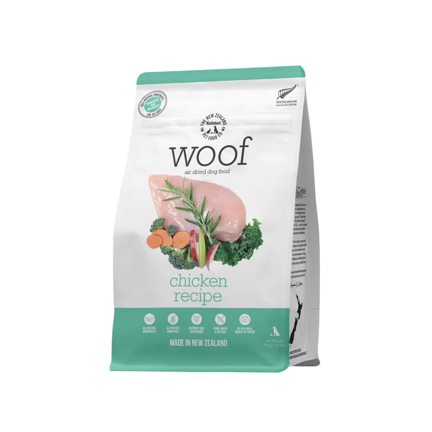 The New Zealand Natural Pet Food Co. Air-Dried Chicken Recipe Dog Food
