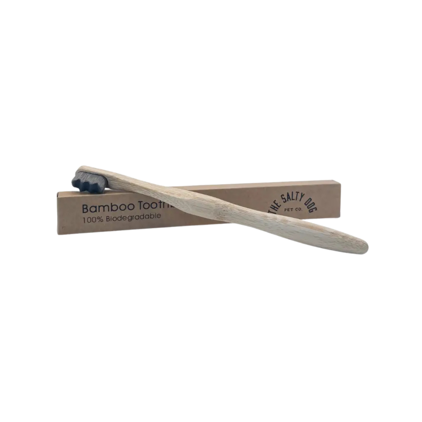 The Salty Dog Pet Co. Eco-Friendly Dog Toothbrush with Soft Bristles