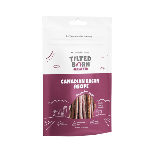 Tilted Barn Pet Co. Canadian Bacon Recipe Treats for Dogs