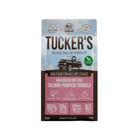 Tucker's Frozen Raw Salmon & Pumpkin Dog Food