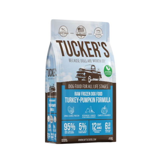 Tucker's Frozen Raw Turkey & Pumpkin Dog Food, 6lb