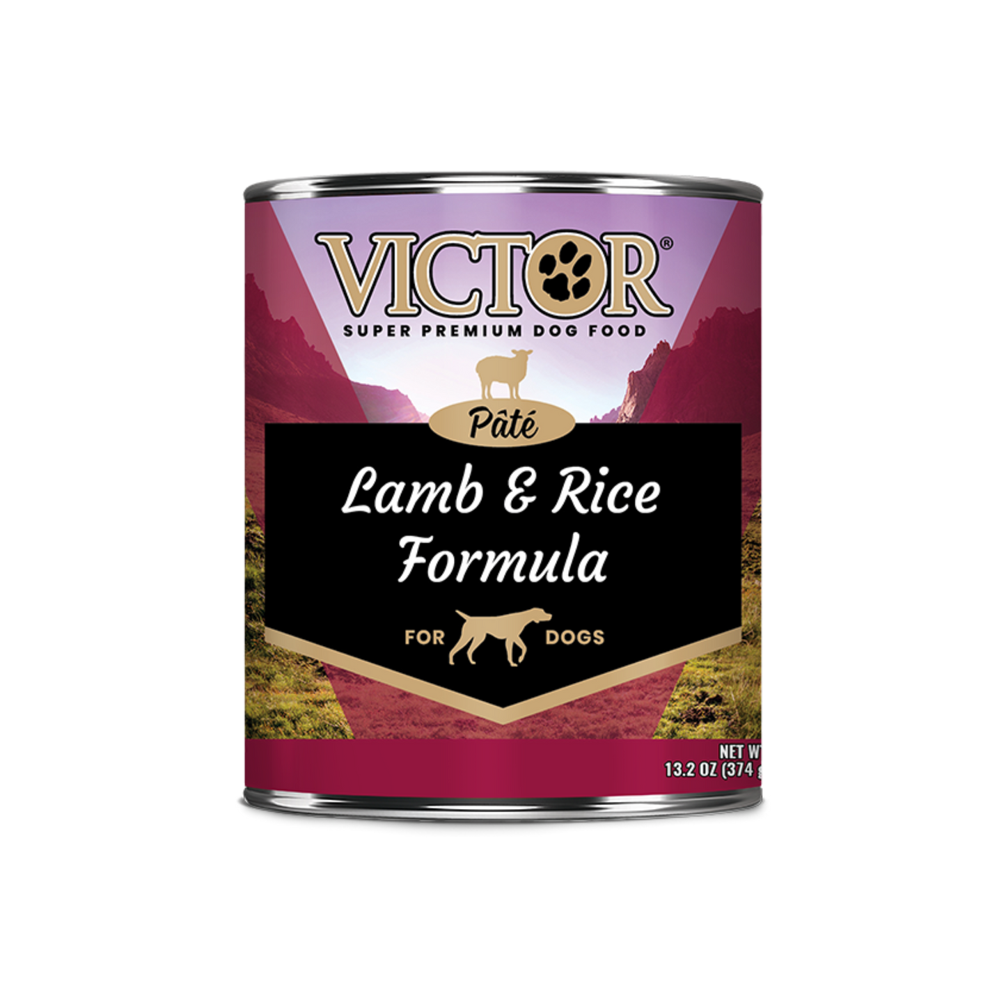 Victor Lamb and Rice Formula Pâté Wet Dog Food