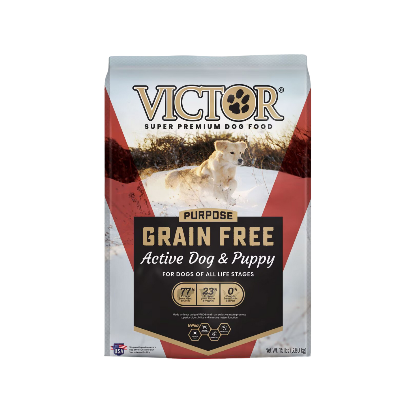 Victor Grain Free Active Dog & Puppy Dry Dog Food