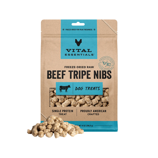 Vital Essentials Freeze-Dried Raw Beef Tripe Nibs