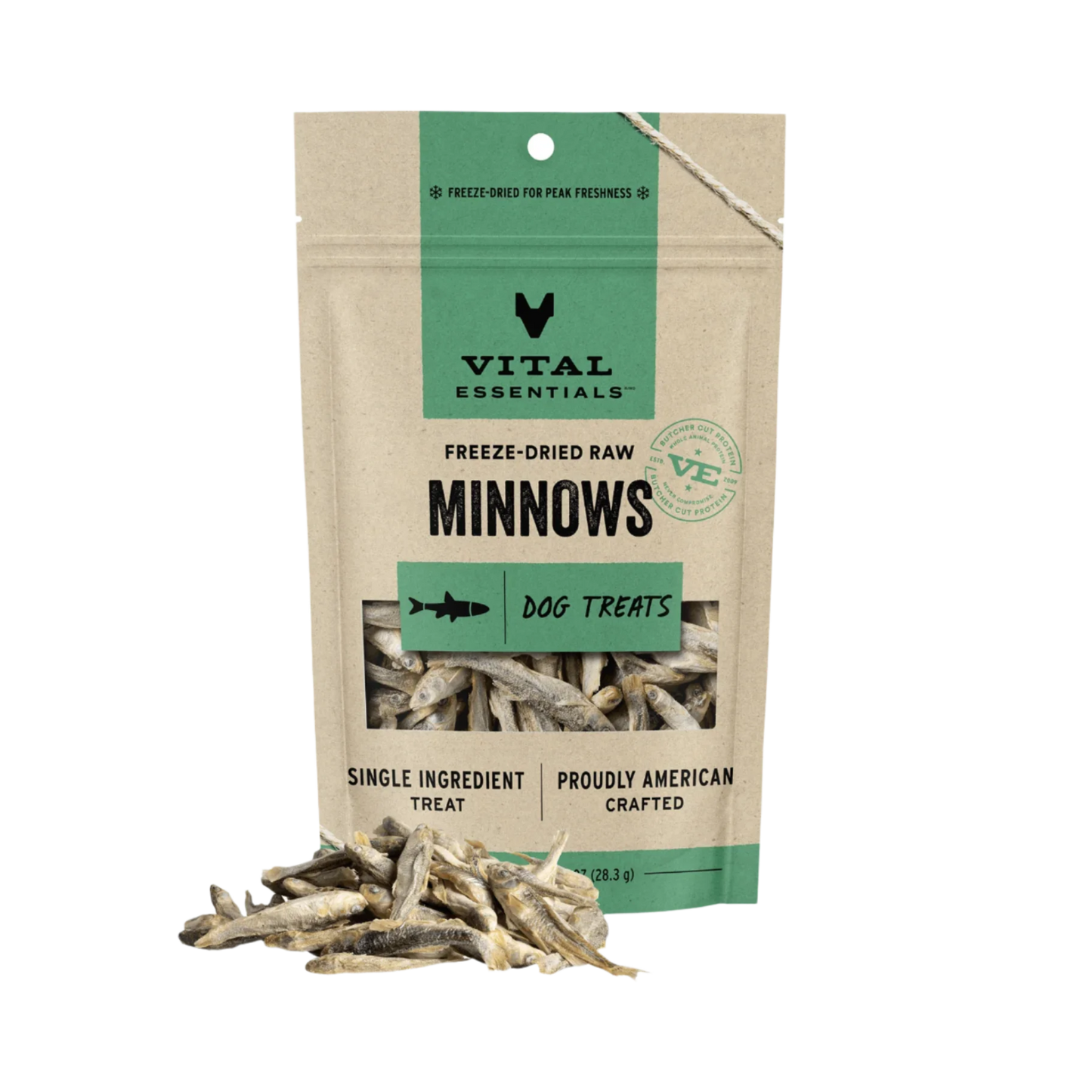 Vital Essentials Freeze-Dried Raw Minnows Dog Treats