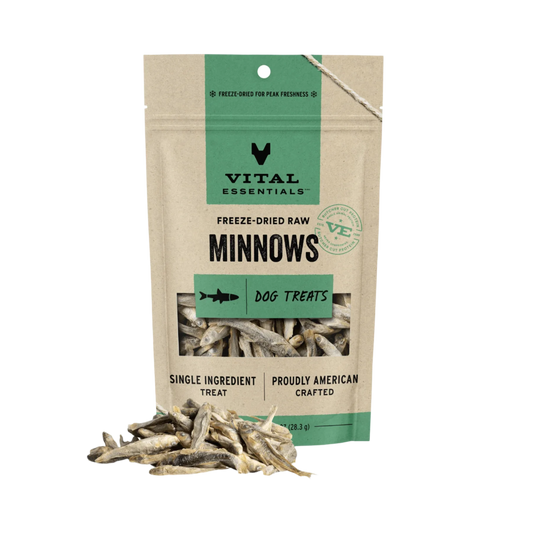 Vital Essentials Freeze-Dried Raw Minnows Dog Treats