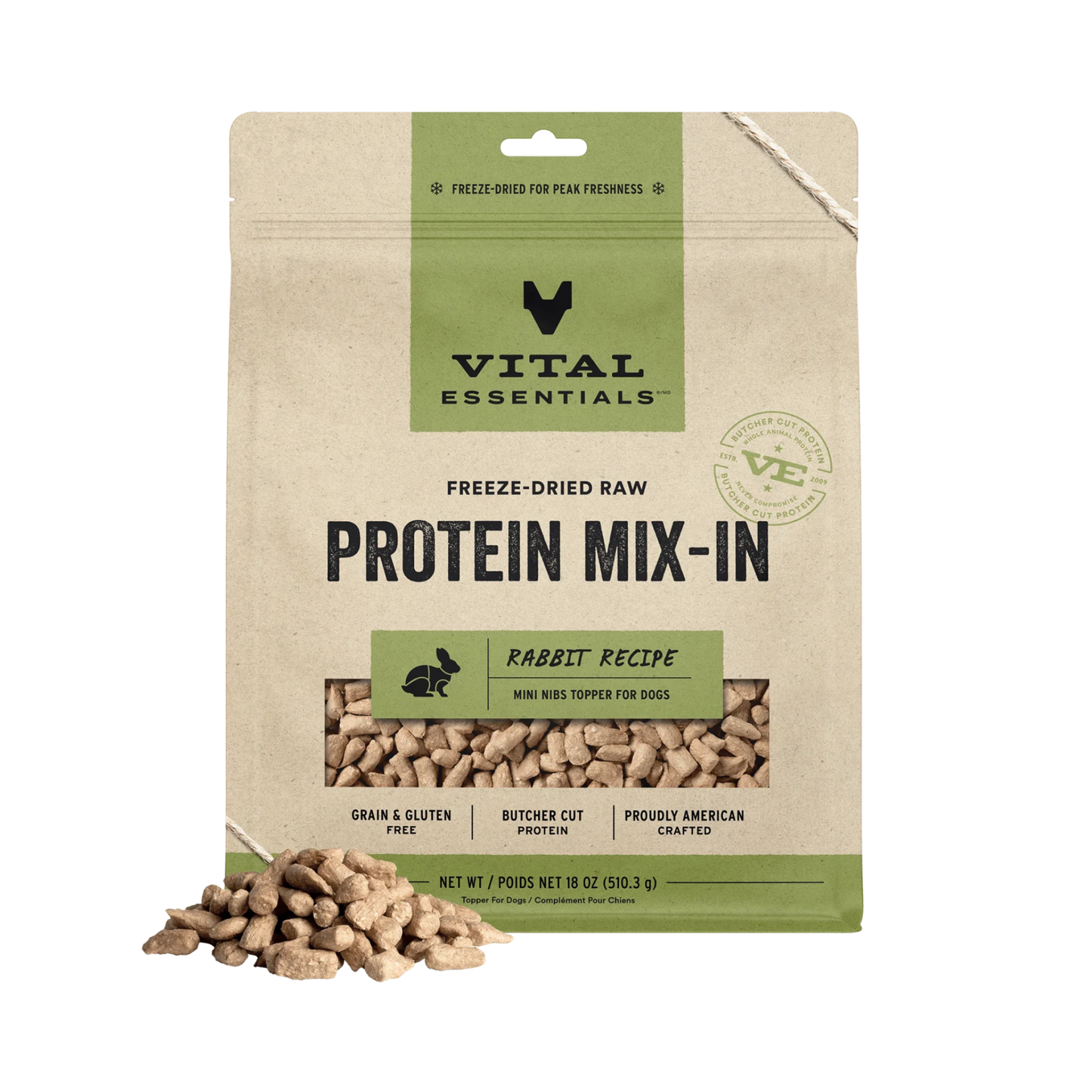 Vital Essentials Freeze-Dried Raw Protein Mix-Ins Topper