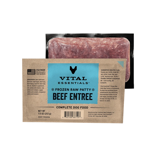 Vital Essentials Frozen Raw Beef Entree