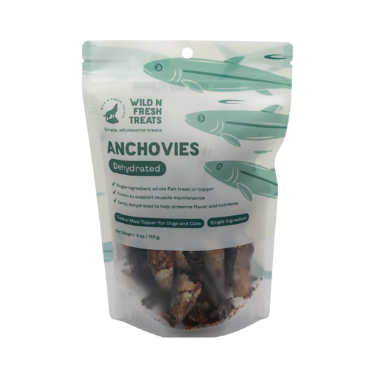 Wild N Fresh Dehydrated Anchovies, 4oz