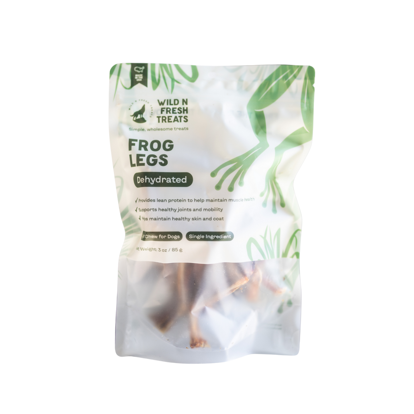 Wild N Fresh Dehydrated Frog Legs