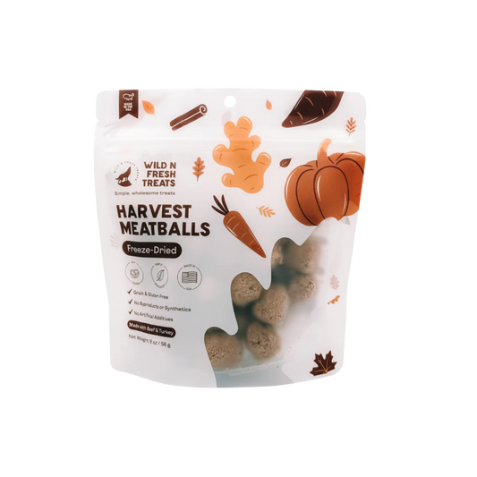 Wild N Fresh Freeze-Dried Harvest Meatballs