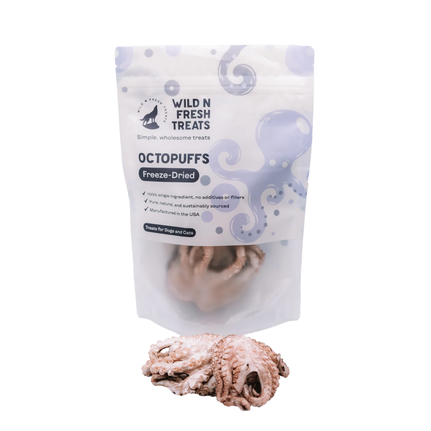 Wild N Fresh Freeze-Dried Octopuffs