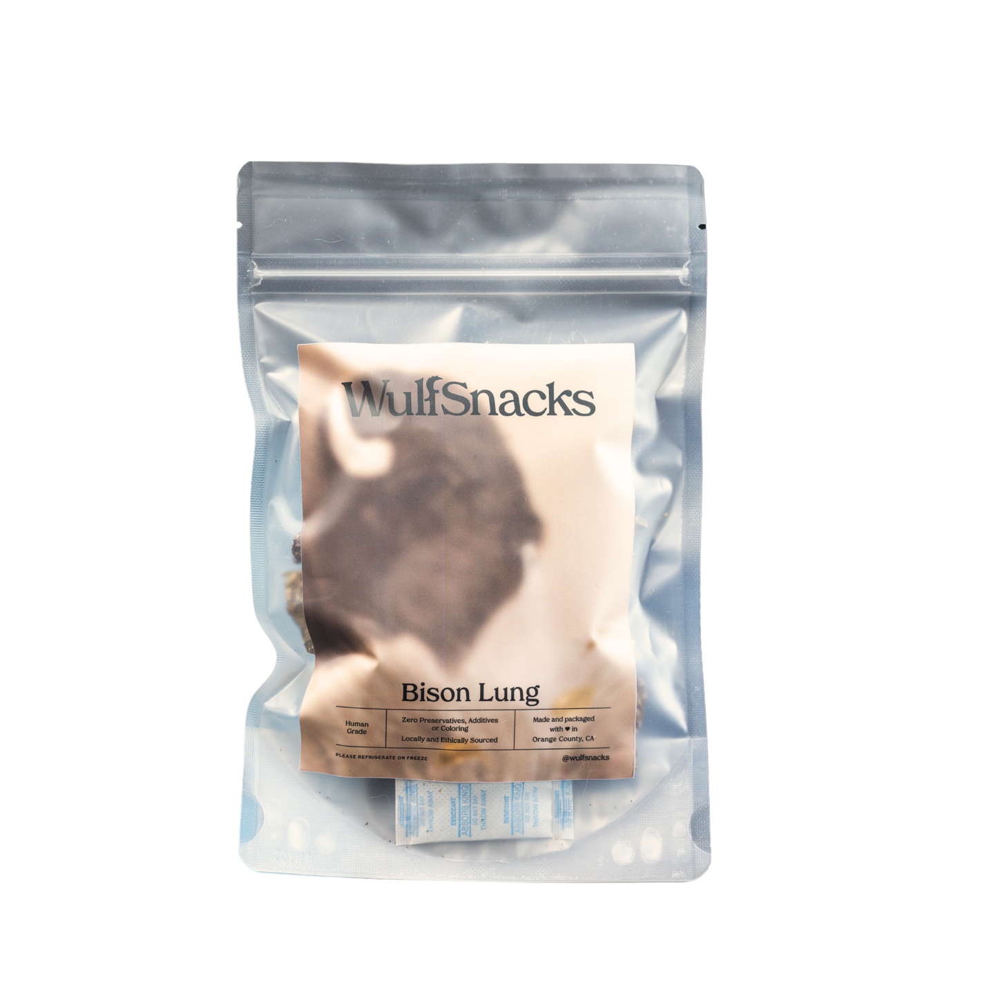 WulfSnacks Dehydrated Bison Lung