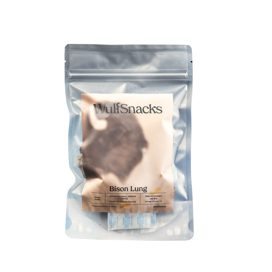 WulfSnacks Dehydrated Bison Lung