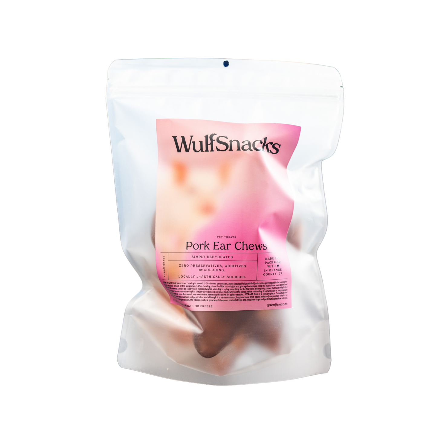 WulfSnacks Dehydrated Pork Ear Chew