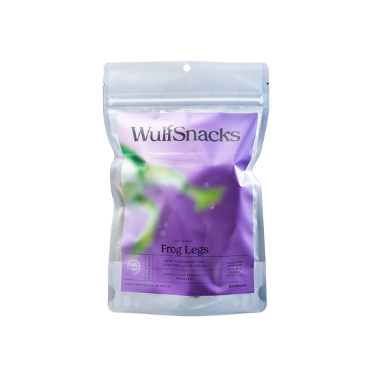 WulfSnacks Freeze-Dried Frog Legs