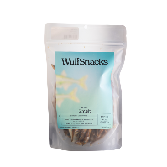 WulfSnacks Dehydrated Wild Caught Whole Smelt