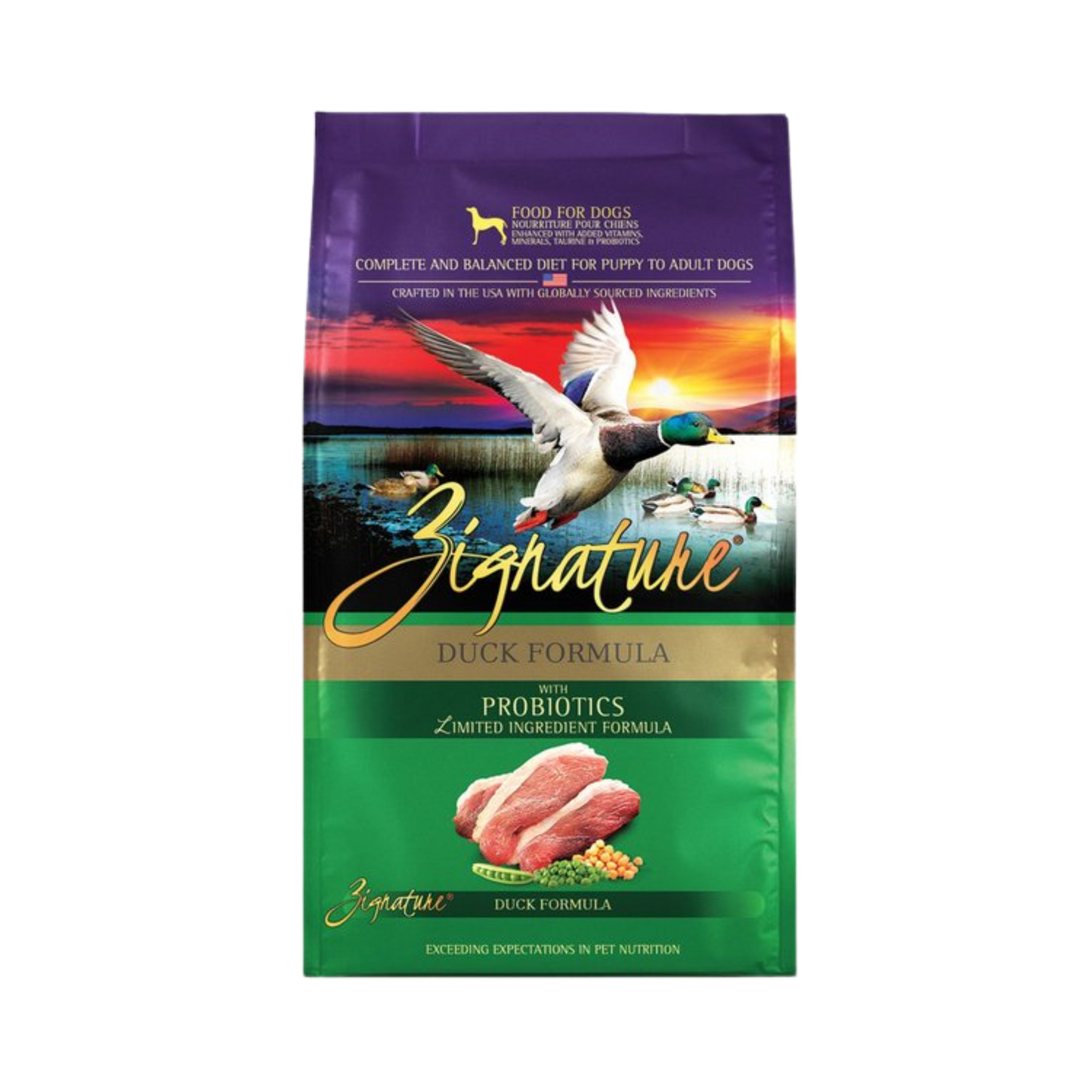 Zignature Duck Formula Dry Dog Food