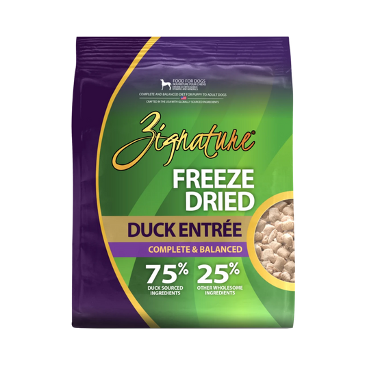 Zignature Freeze-Dried Duck Entrée