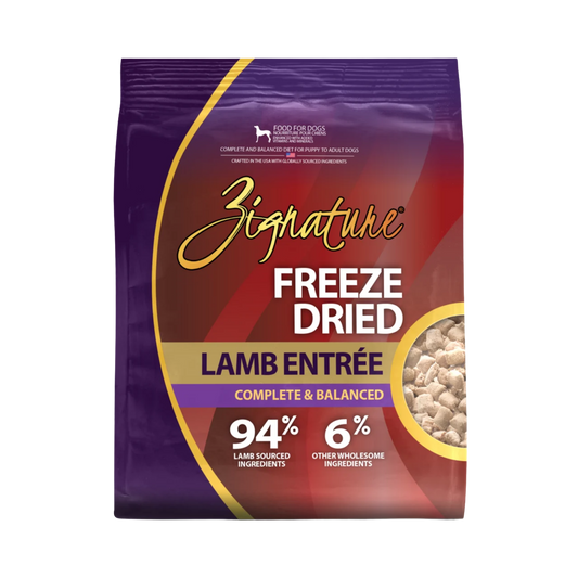Zignature Freeze-Dried Lamb Entrée