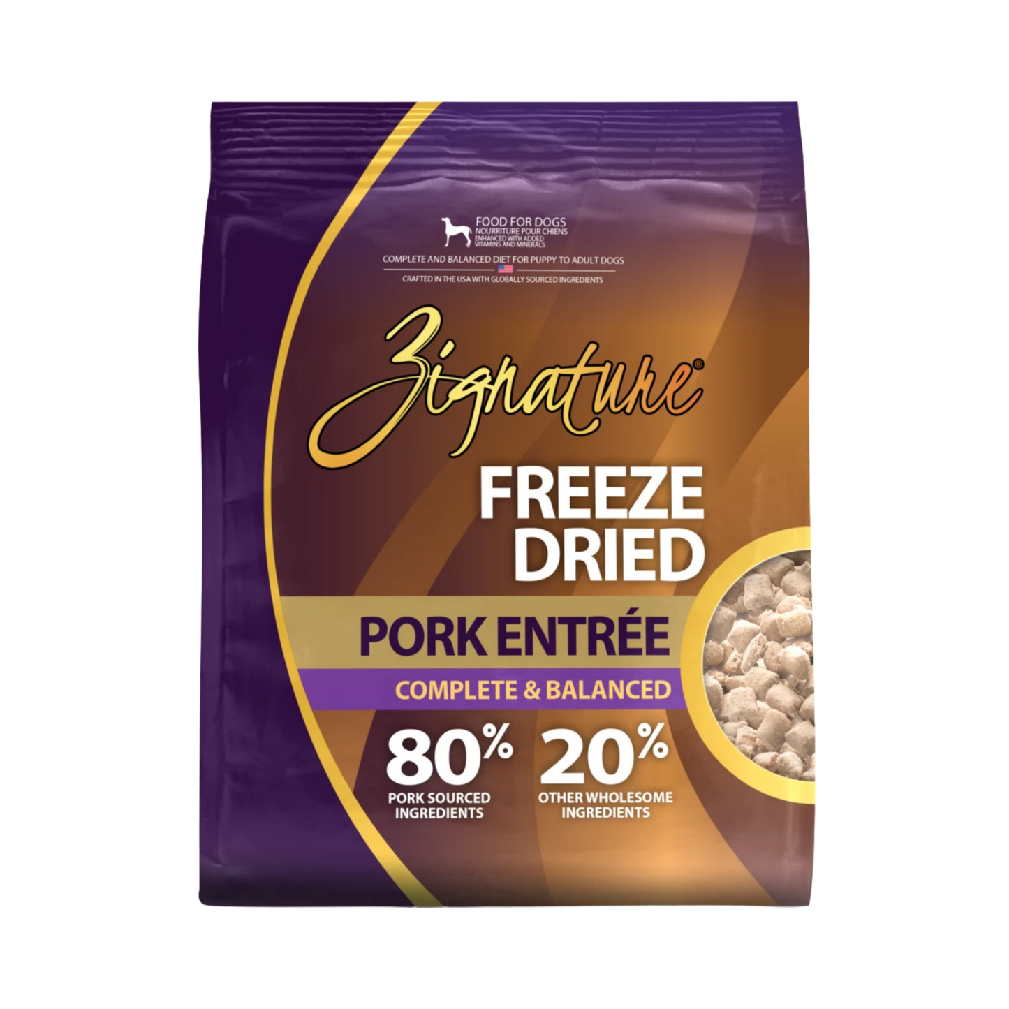 Zignature Freeze Dried Pork Entrée