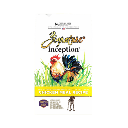 Zignature Inception Chicken Meal Recipe Dry Dog Food