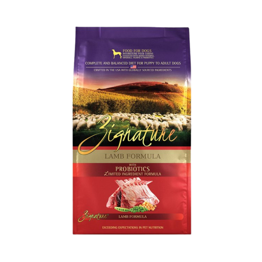 Zignature Lamb Formula Dry Dog Food