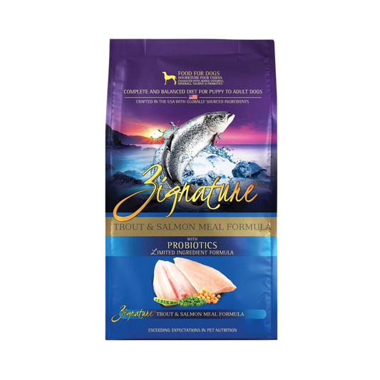 Zignature Trout & Salmon Formula Dry Dog Food