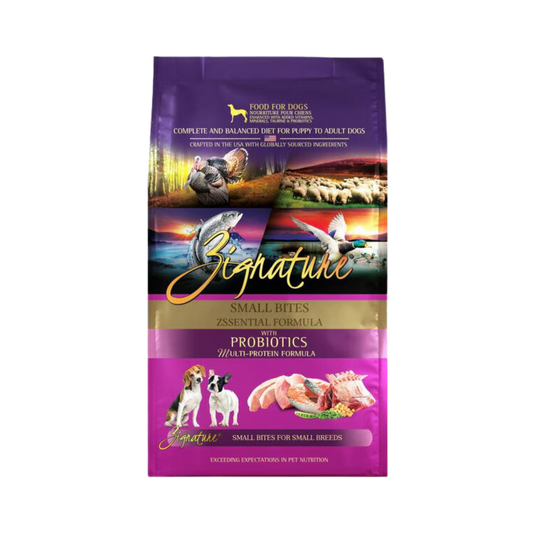 Zignature Zssential Formula Small Bites Dry Dog Food