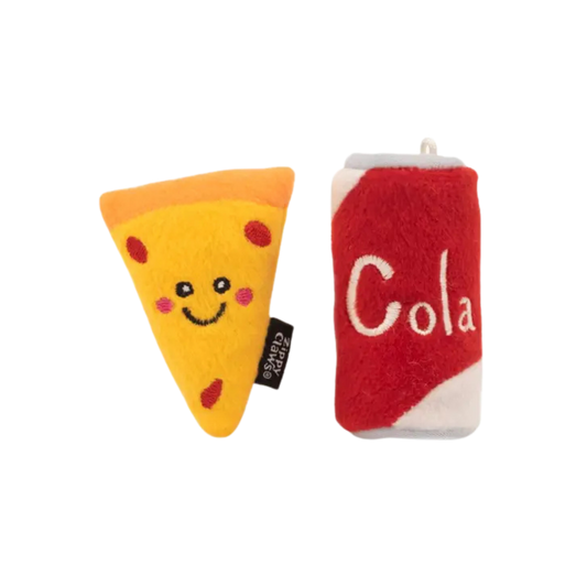 Zippy Claws Nomnomz Pizza and Cola Cat Toy