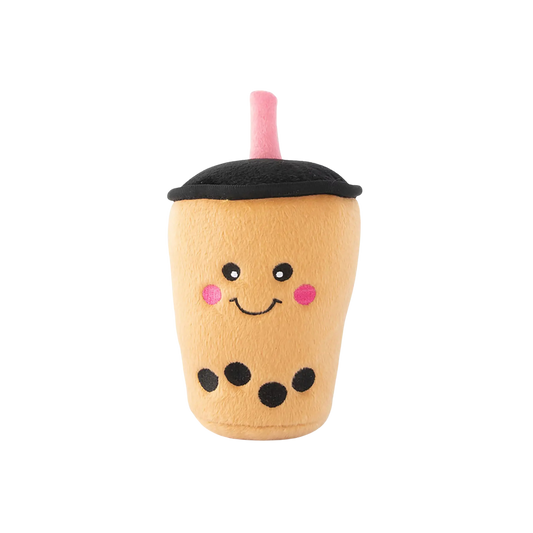 Zippy Paws Nomnomz Boba Milk Tea Dog Toy