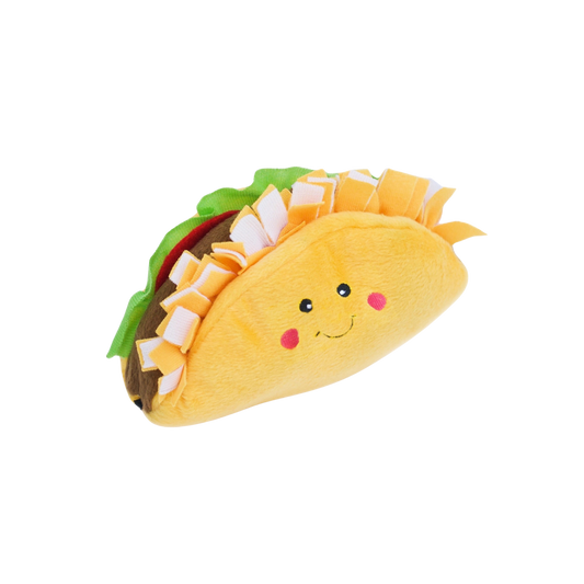 Zippy Paws Nomnomz Taco Dog Toy