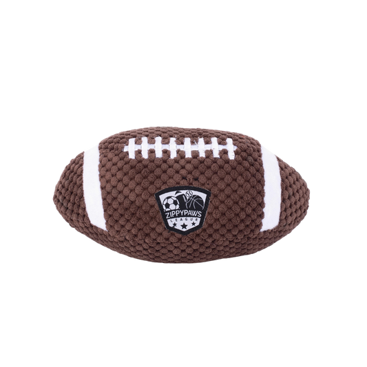 Zippy Paws Sportsballz Football Dog Toy