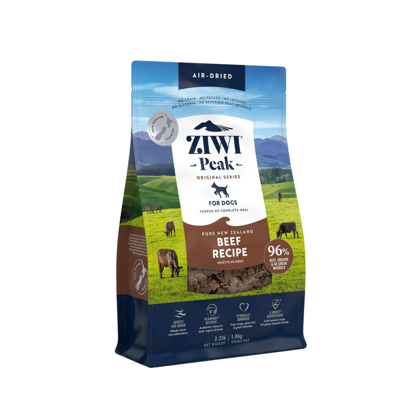 Ziwi Peak Air-Dried Beef Recipe Dog Food