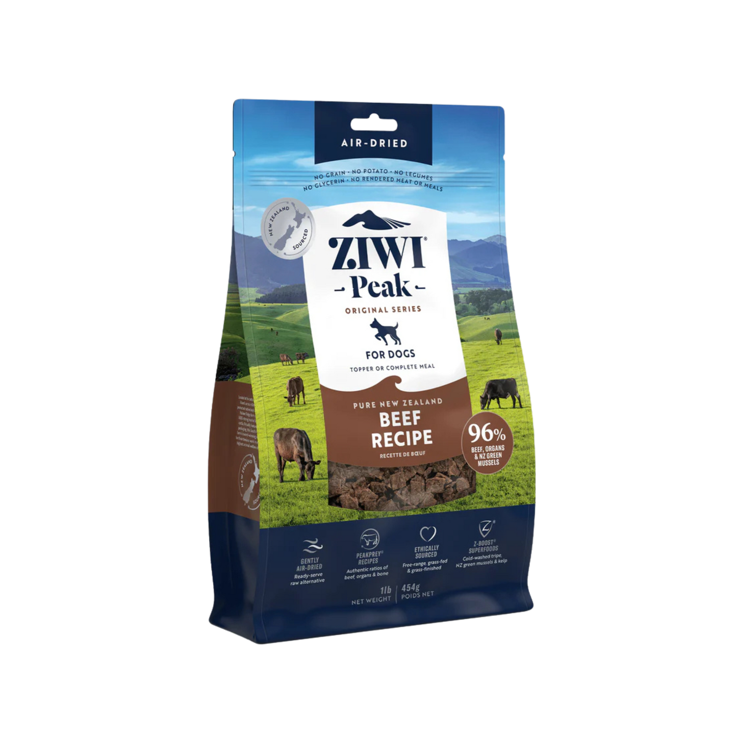 Ziwi Peak Air-Dried Beef Recipe Dog Food